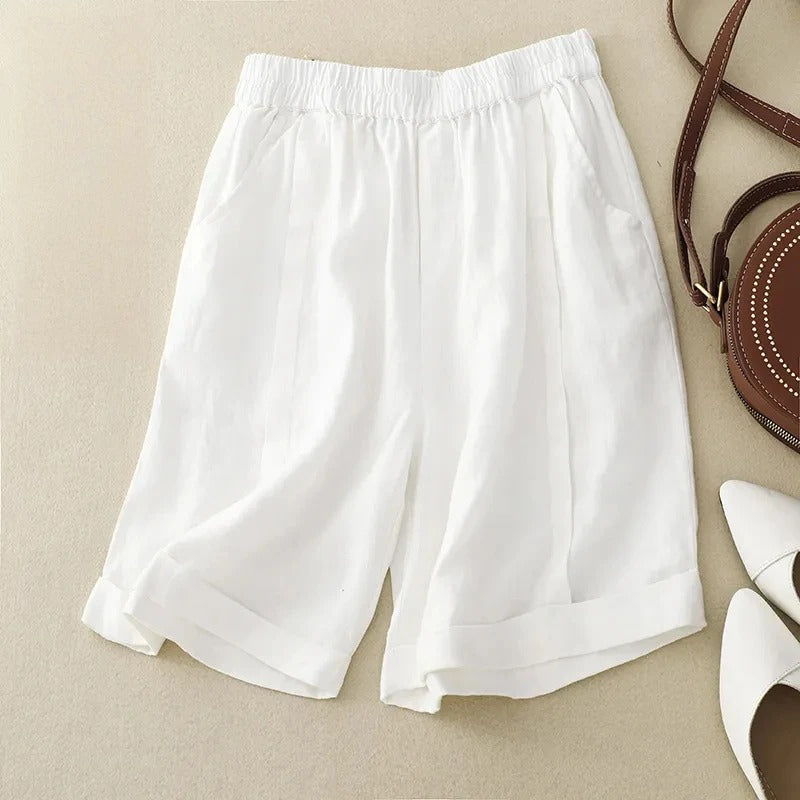 ADELE LINEN SHORTS