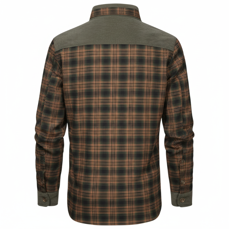 BENWOOD | PLAID LINED SHIRT JACKET
