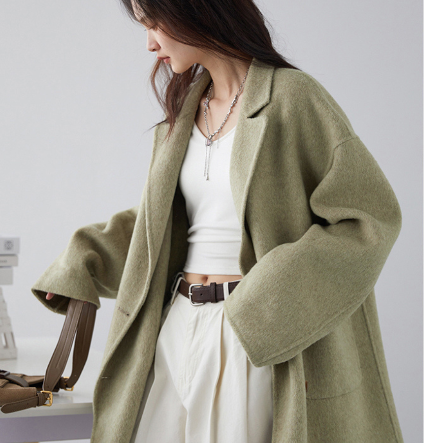 Hearthside Wool Trench Coat