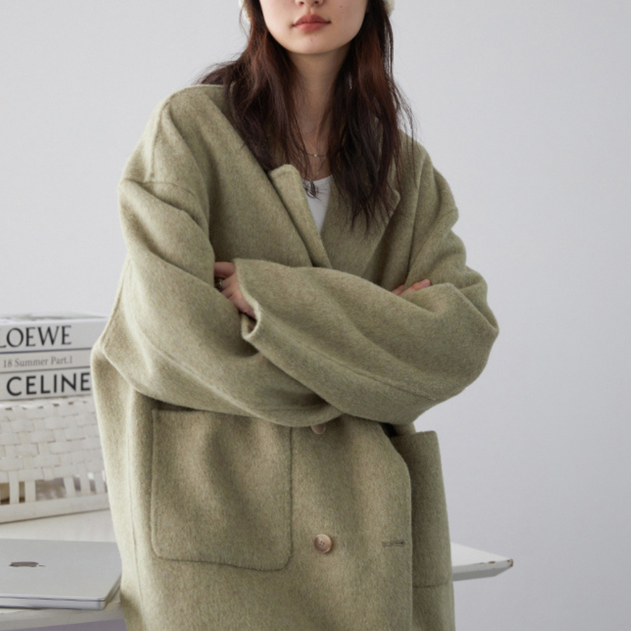 Hearthside Wool Trench Coat