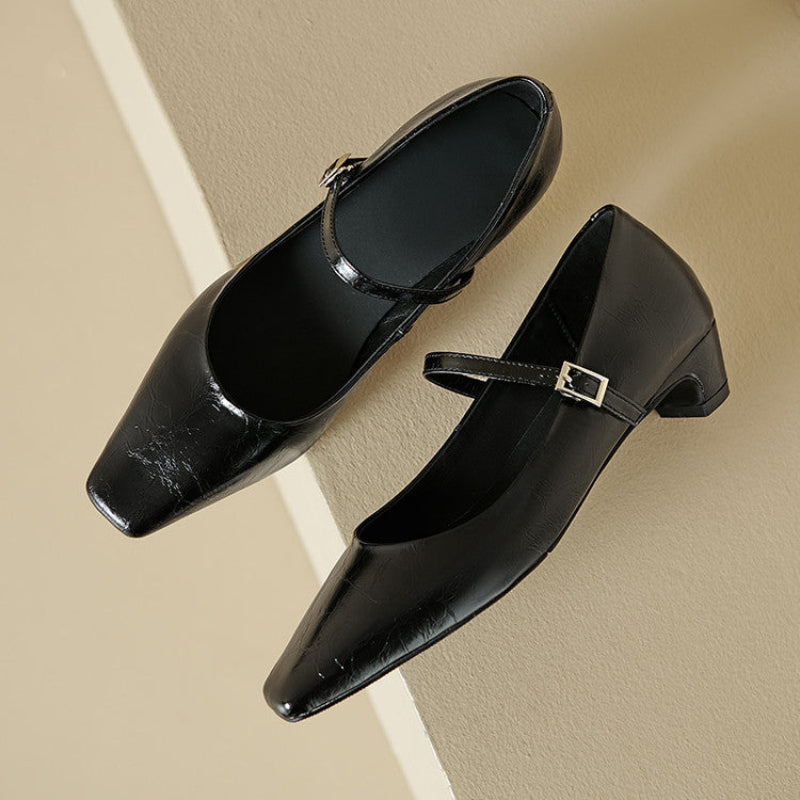 ALENA™ GENUINE LEATHER HEELS