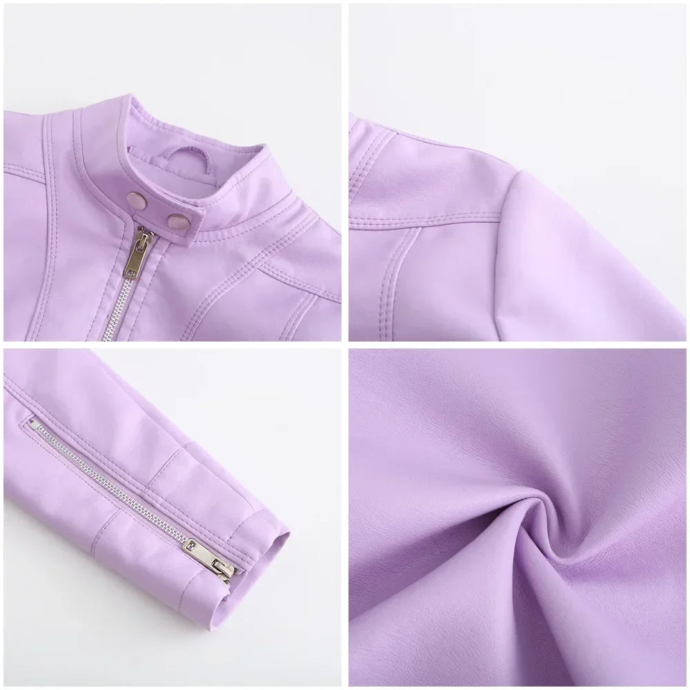 Harper Street Lederjacke