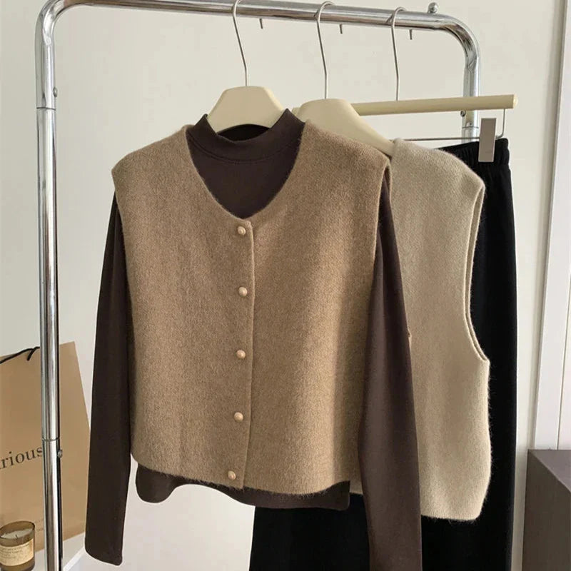 Hearthside Strickweste