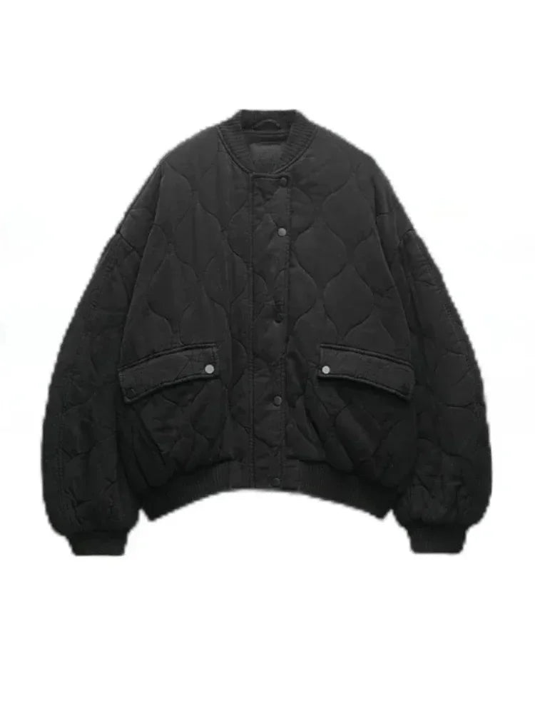 Streetwise Steppbomberjacke