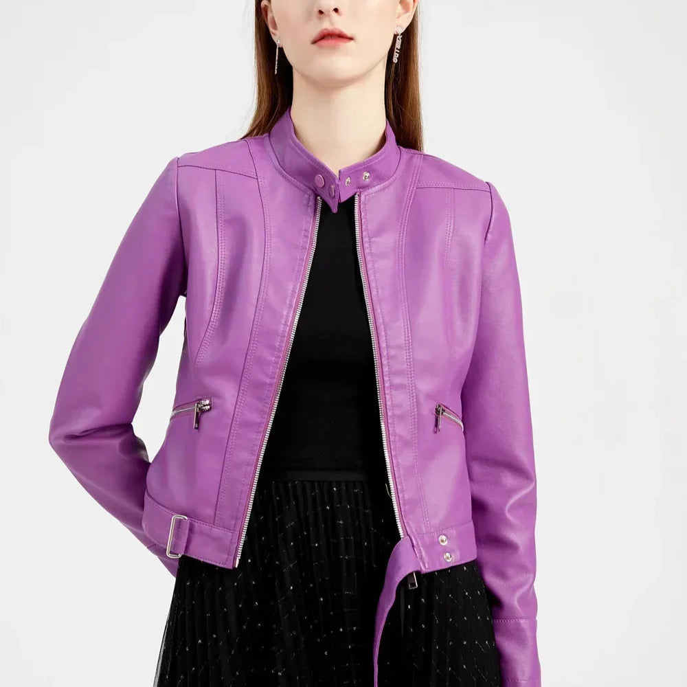 Harper Street Lederjacke