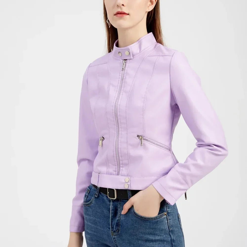 Harper Street Lederjacke