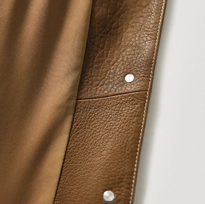 Dax Moto Leather Lapel Jacket