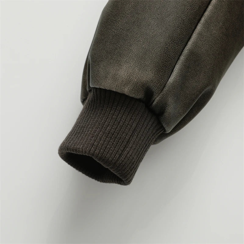 Cityscape Leather Jacket