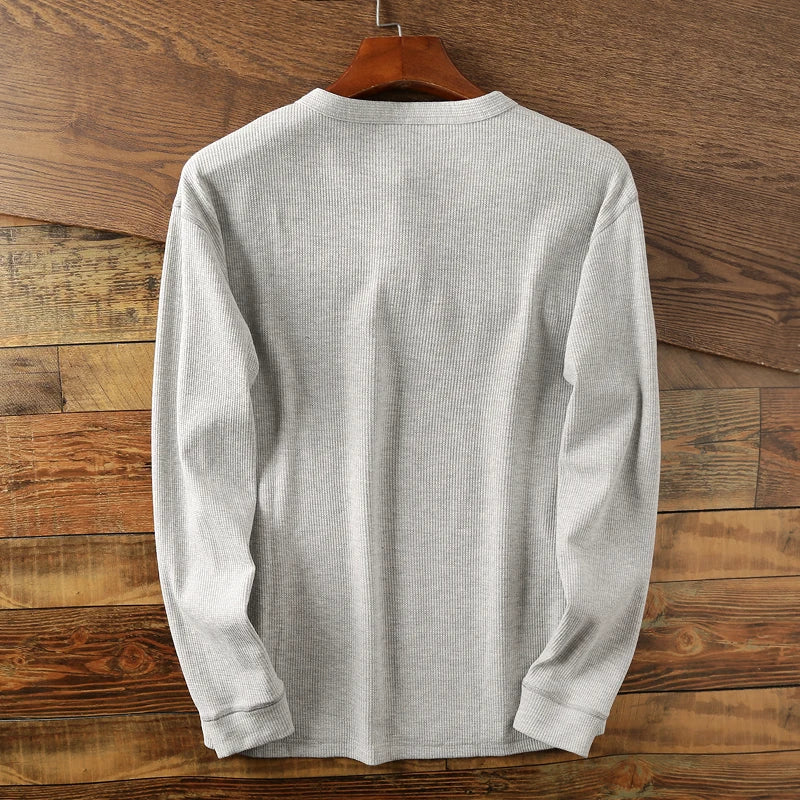 Coleman Waffle-Knit Long Sleeve