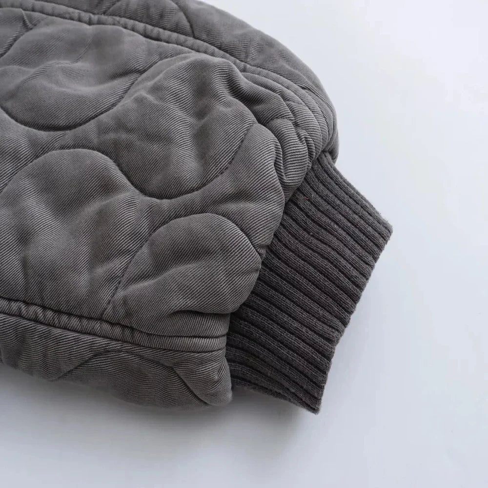 Streetwise Steppbomberjacke