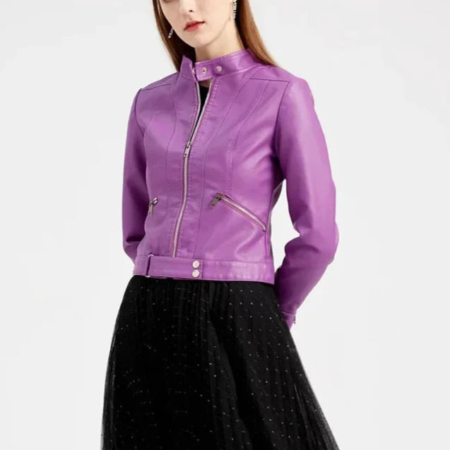 Harper Street Lederjacke