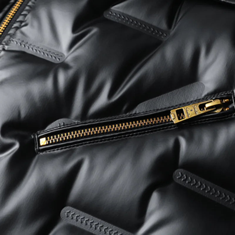 Goldmere Duck Down Moto Jacket