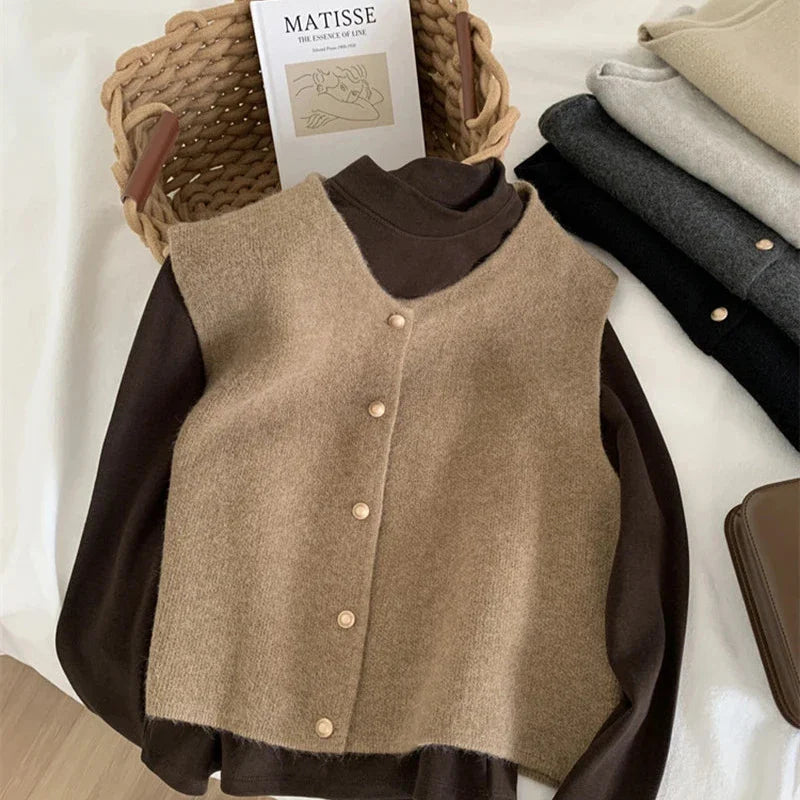 Hearthside Strickweste