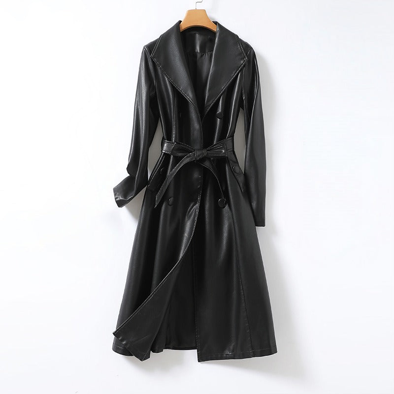 LORA™ GENUINE LEATHER COAT