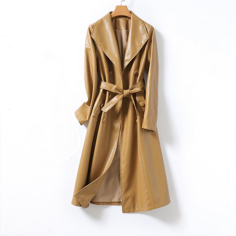 LORA™ GENUINE LEATHER COAT