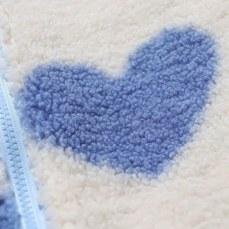 Mavie Wende-Plüschjacke