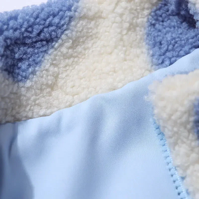 Mavie Wende-Plüschjacke