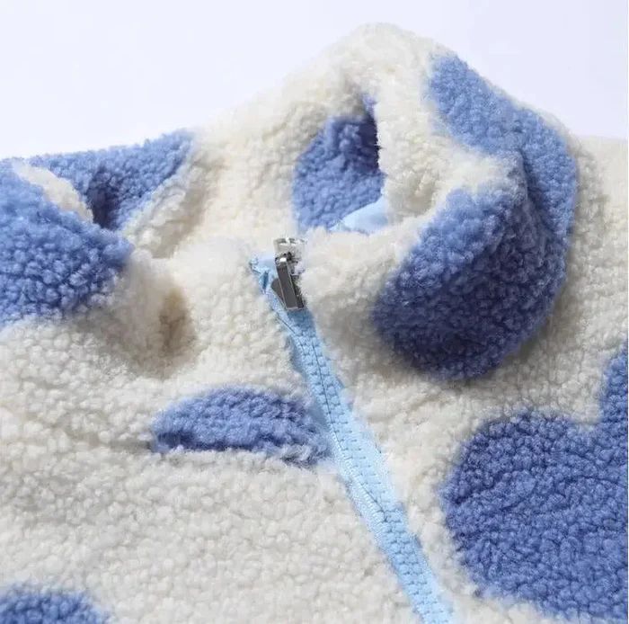 Mavie Wende-Plüschjacke