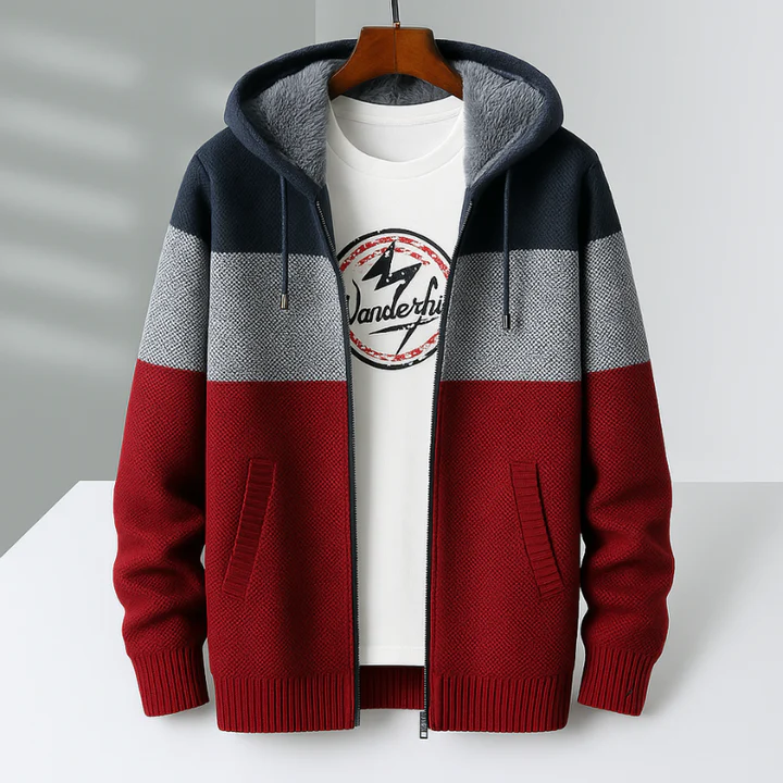 Noirson Knit Zip Hoodie