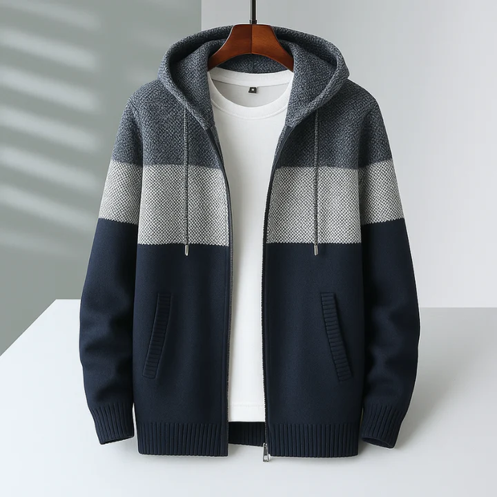 Noirson Knit Zip Hoodie