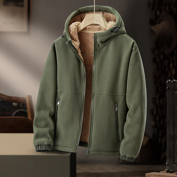 Moro Fleece Hooded Jacket