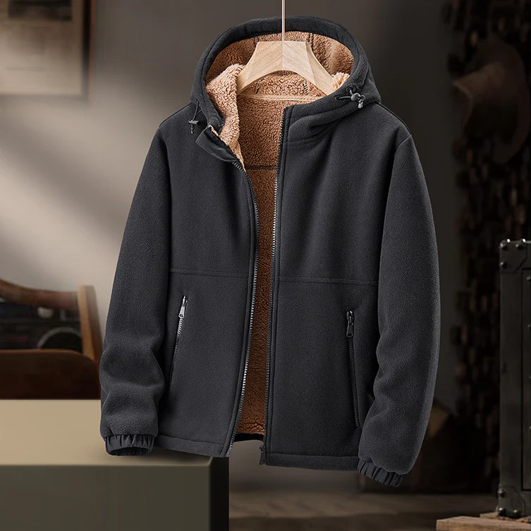 Moro Fleece Hooded Jacket