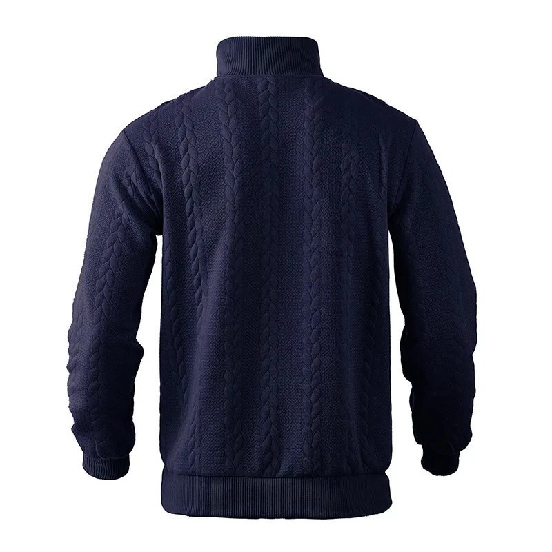 Matthis Textured Knit Half-Zip