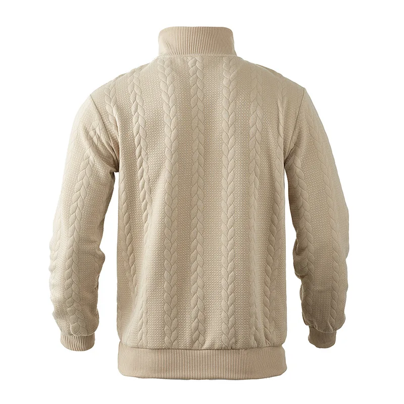 Matthis Textured Knit Half-Zip