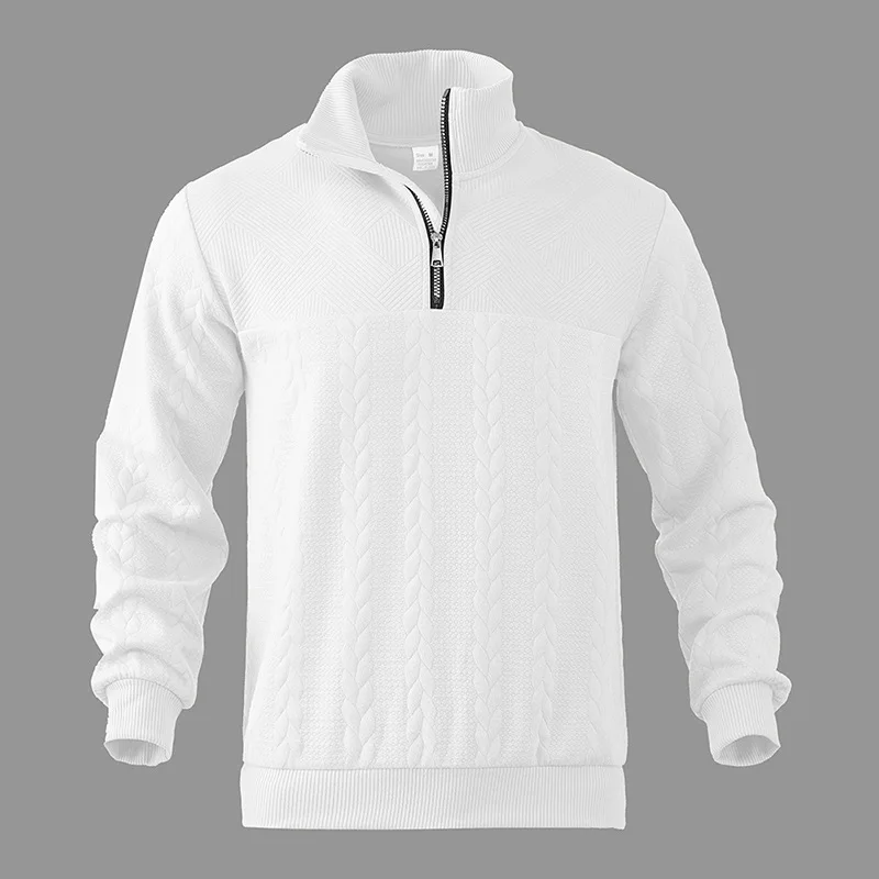 Matthis Textured Knit Half-Zip