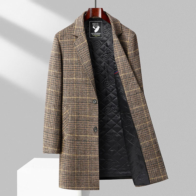 Redcliffe Brushed Wool Overcoat