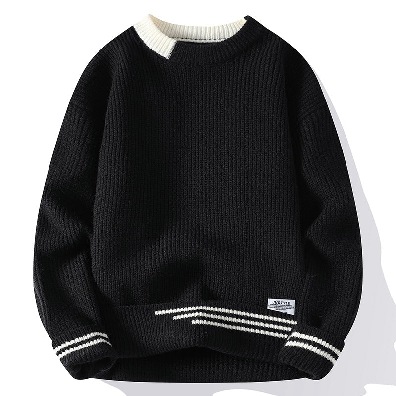 Hamilton Color-Block Knit Pullover