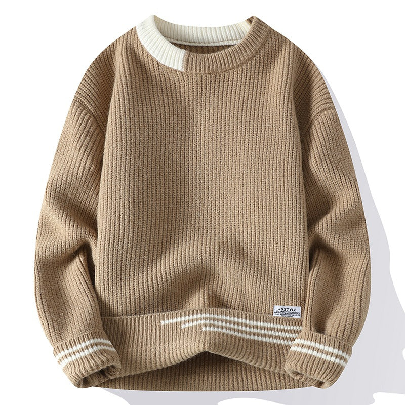Hamilton Color-Block Knit Pullover