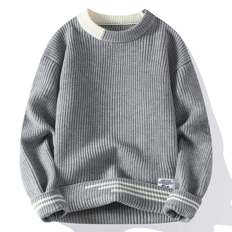 Hamilton Color-Block Knit Pullover