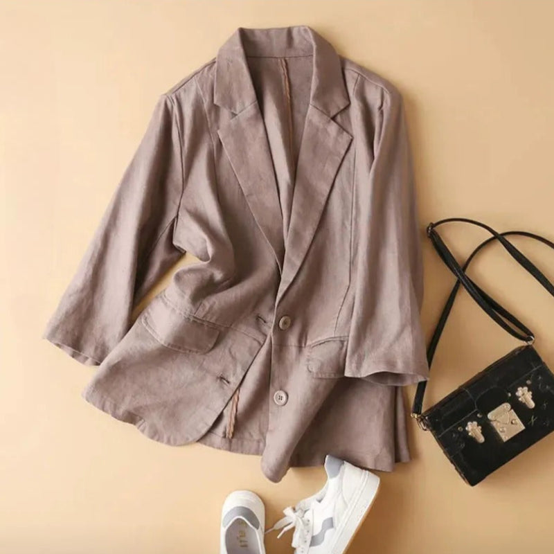 ALINA LINEN JACKET
